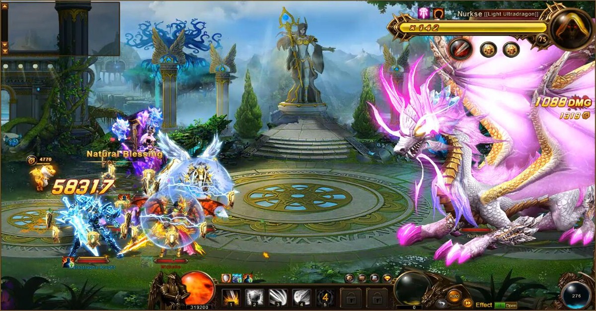 Dragon Awaken is a Free-to-play MMO Browser Game